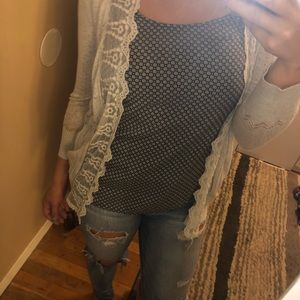 Old navy floral blouse